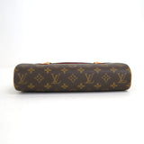 Louis Vuitton Sonatine Handbag Monogram Brown