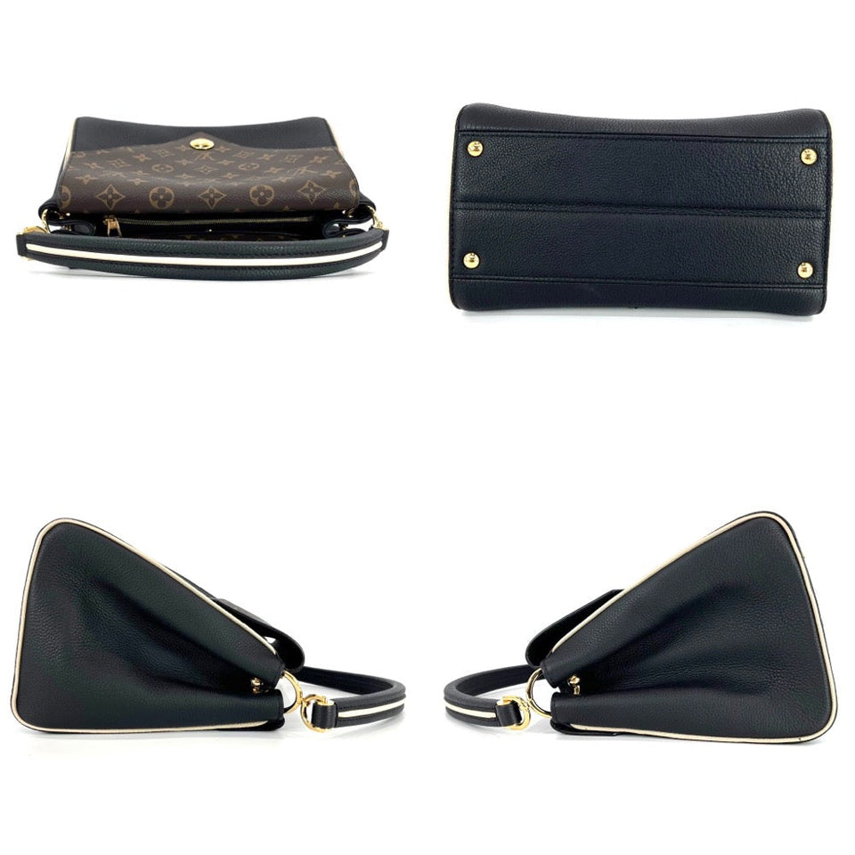 Louis Vuitton 2way Monogram Double V Handbag Shoulder Bag