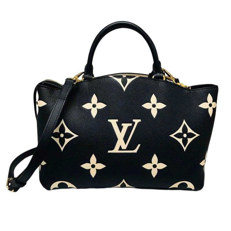 Louis Vuitton Bicolor Monogram Implant Petit Palais PM