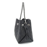 Louis Vuitton Mahina Bella 2 Way Shoulder Hand Bag Leather Noir