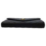 Saint Laurent- Paris Chain Wallet Monogram Crossbody Saint Laurent Black