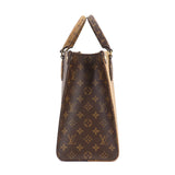 Louis Vuitton Giant Monogram On The Go MM 2 Way Tote Shoulder Bag