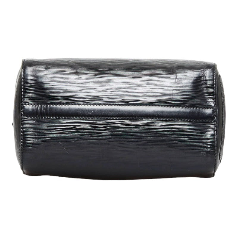 Louis Vuitton Epi Speedy 25 Handbag Mini Boston Bag Noir Black