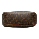 Louis Vuitton Monogram Trouville Handbag Brown