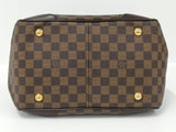 Louis Vuitton Verona MM Handbag Damier Ebene Brown