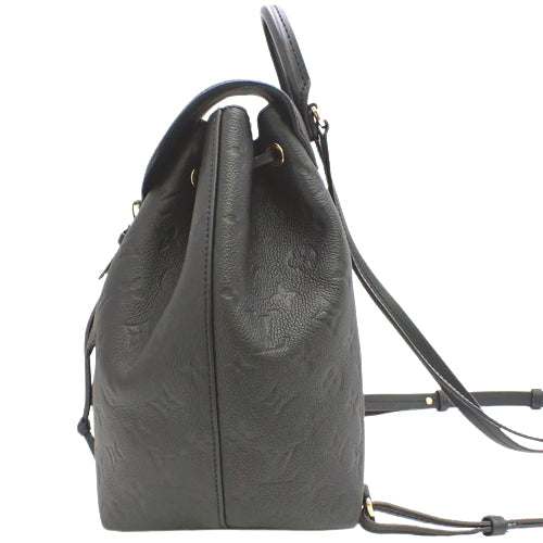 Louis Vuitton Monogram Implant Montsouris PM Rucksack Backpack Noir Black