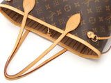 Louis Vuitton Neverfull PM Handbag Tote Bag Monogram Brown