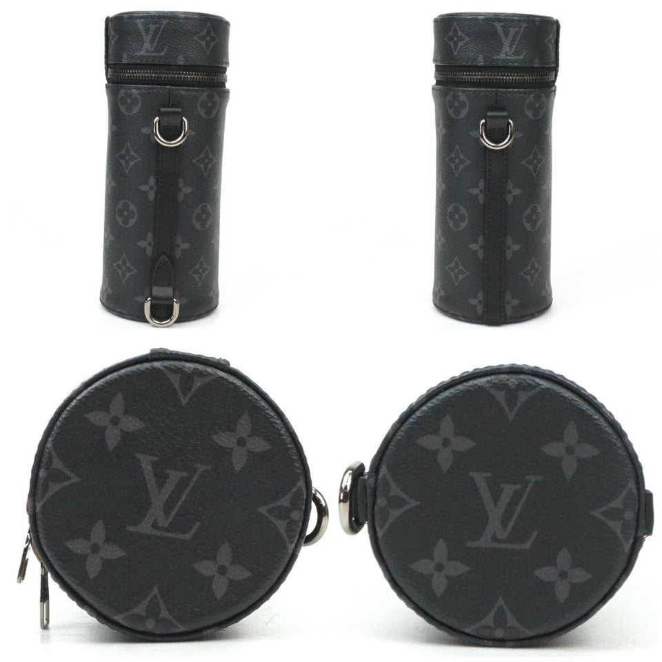 Louis Vuitton Portbuteil Monogram Eclipse Canvas Black