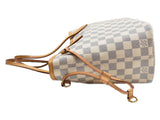 Louis Vuitton Neverfull PM Damier Azur Ivory Coated Canvas Handbag