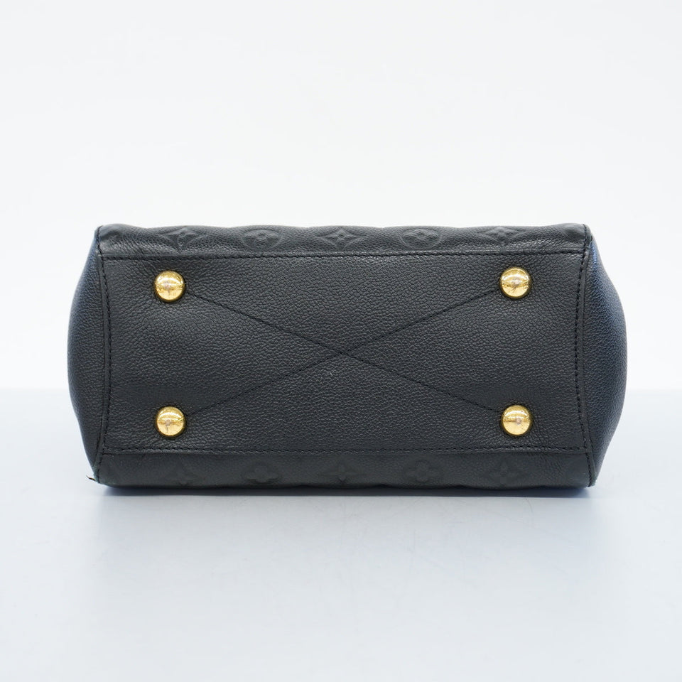 Louis Vuitton Handbag Monogram Emplant Montaigne BB Noir
