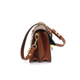 Louis Vuitton Monogram Reverse Dauphine Shoulder Bag Brown
