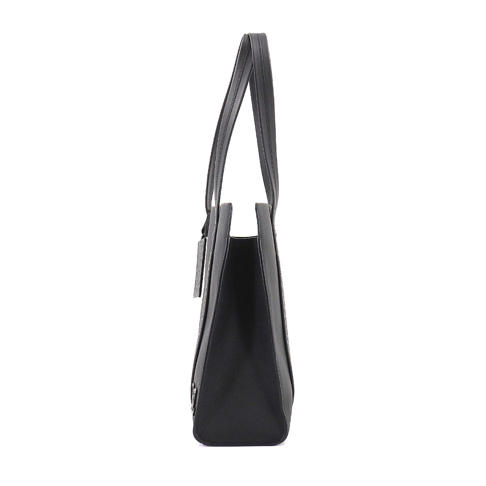 Louis Vuitton Aerogram Takeoff Tote Bag Leather Black