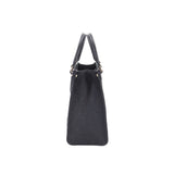 Louis Vuitton Monogram Emplant Onthego PM 2way Tote Shoulder Bag Noir