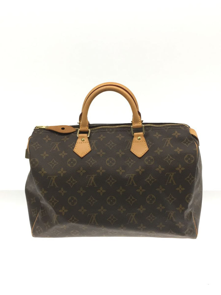 Louis Vuitton Speedy 35 Monogram Hand Bag PVC Brown