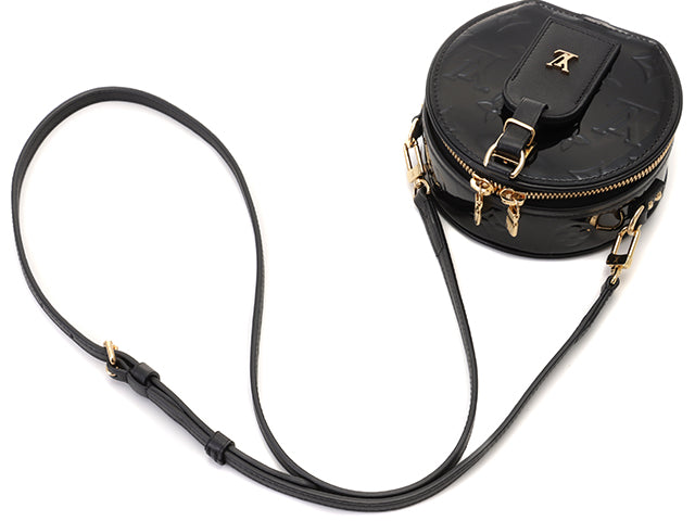 Louis Vuitton Mini Boite Chapeaux Vernis Noir Black
