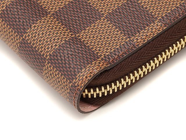 Louis Vuitton Zippy Wallet Long Wallet Damier Rose Ballerine