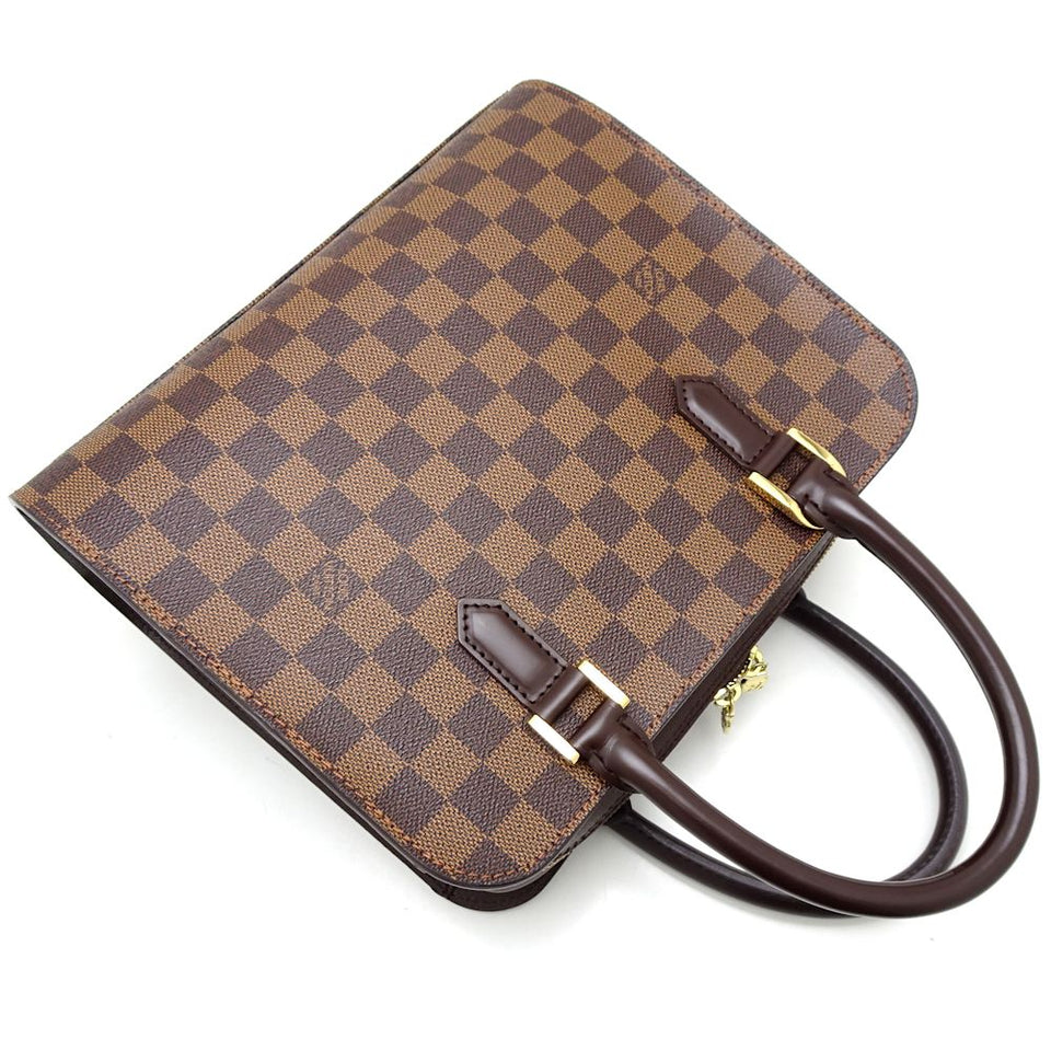 Louis Vuitton Damier Triana Handbag Ebene