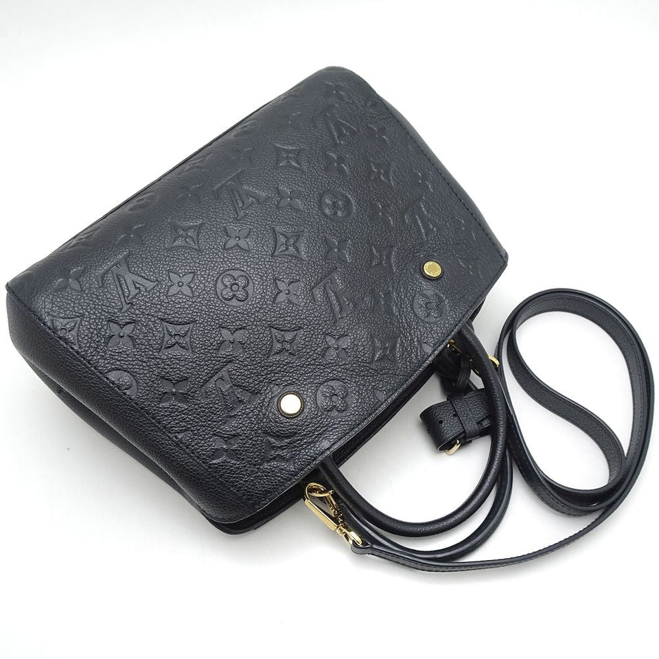 Louis Vuitton Montaigne BB 2Way Bag Noir