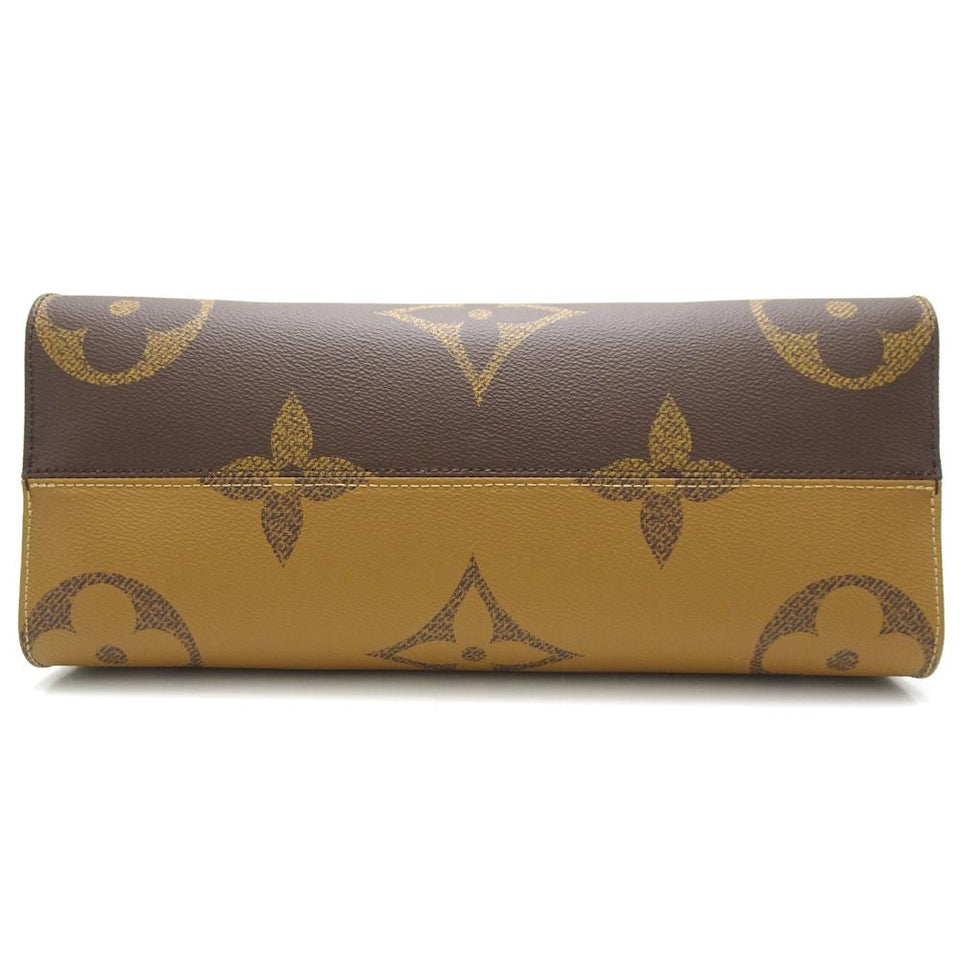 Louis Vuitton Monogram Giant Reverse On The Go MM Brown