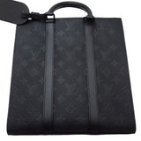Louis Vuitton Sac Plat Shoulder Bag Monogram Noir Black