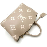 Louis Vuitton Petit Palais PM Bicolor Monogram Implant Handbag Tourtrell Creme