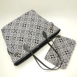 Louis Vuitton Monogram Jacquard Neverfull MM Tote Bag Gray