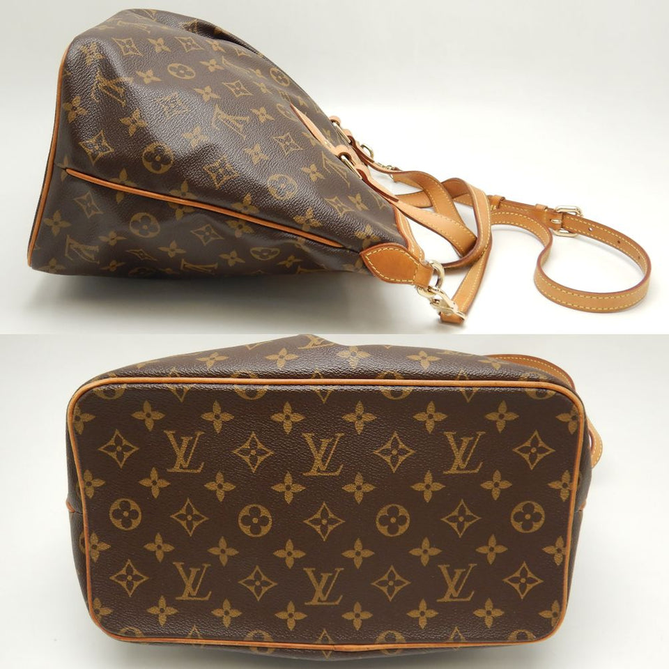 Louis Vuitton Monogram  Palermo PM Tote Bag Brown