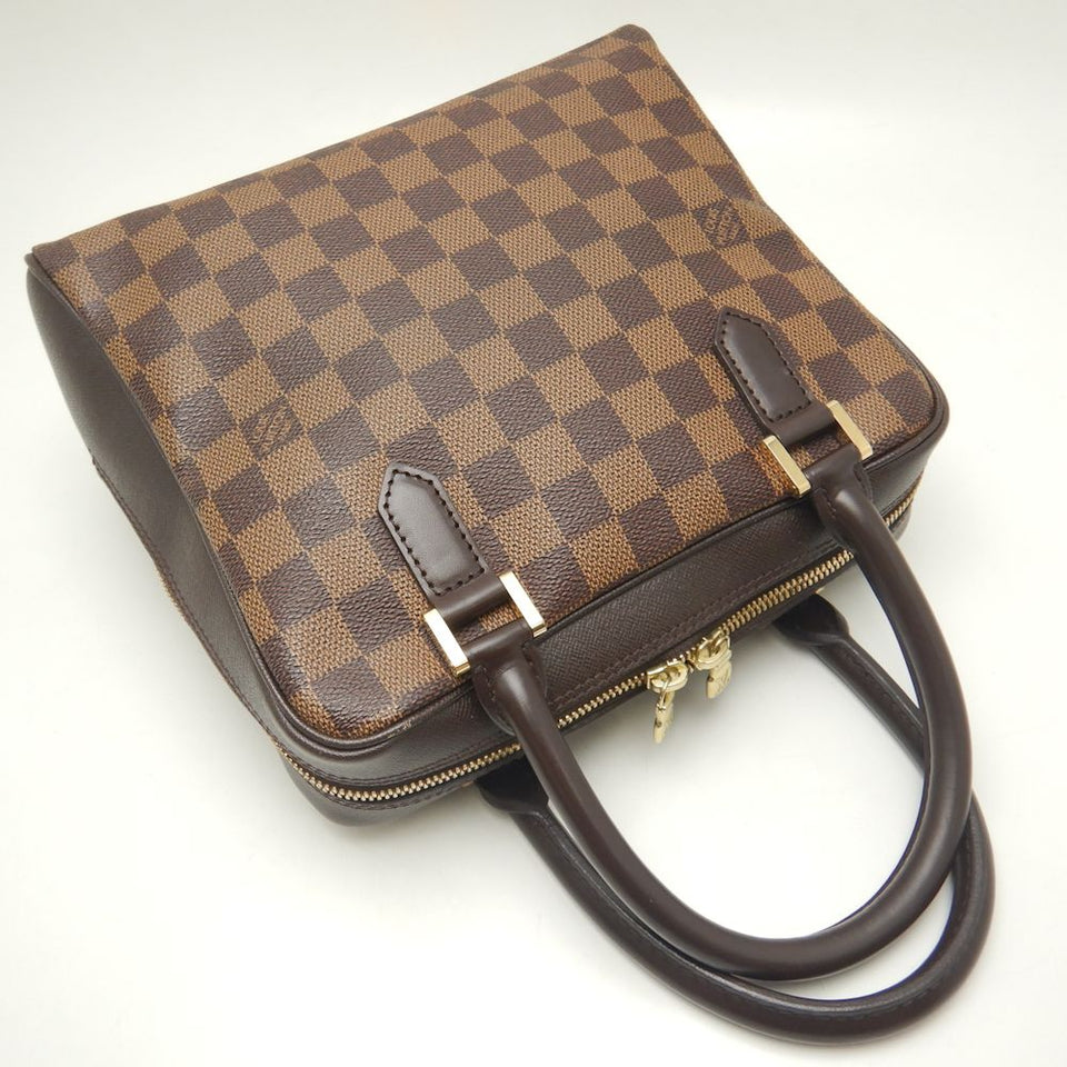 Louis Vuitton Damier Brera Handbag Brown