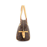 Louis Vuitton Monogram Montorgueil PM Hand Bag Brown