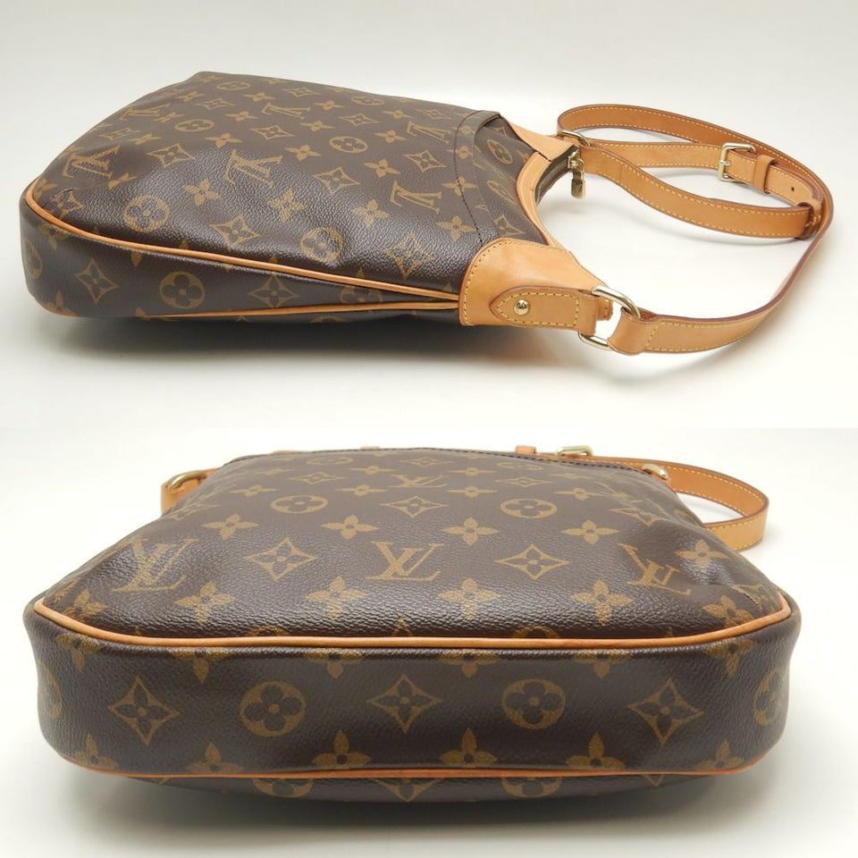Louis Vuitton Monogram Odeon PM Shoulder Bag Brown