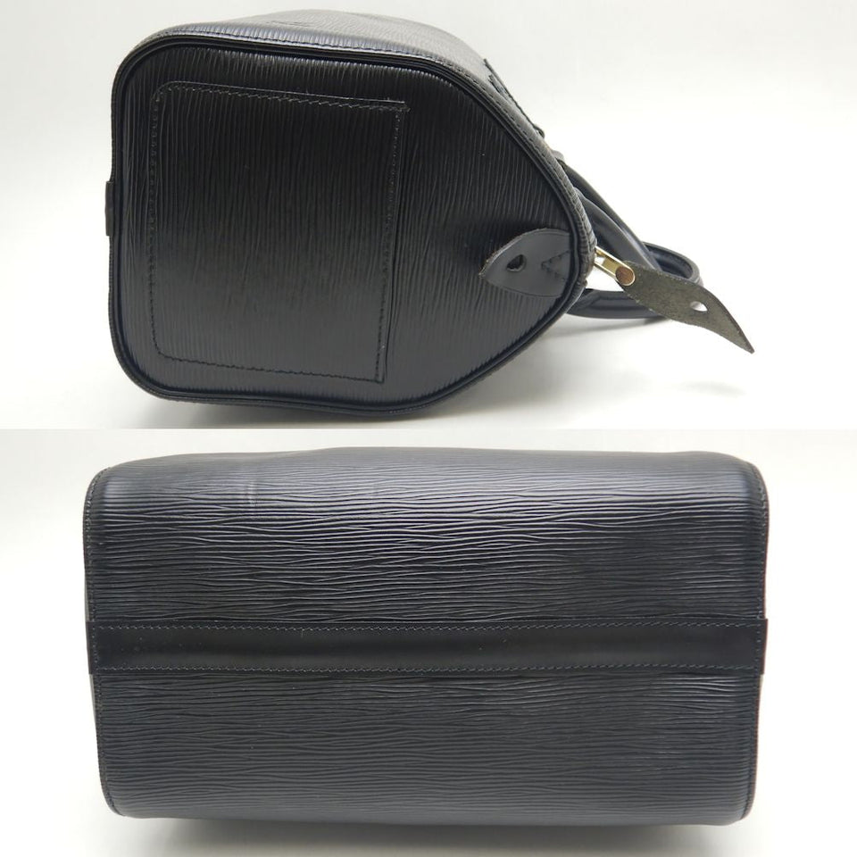 Louis Vuitton Epi Speedy 25 Handbag Noir