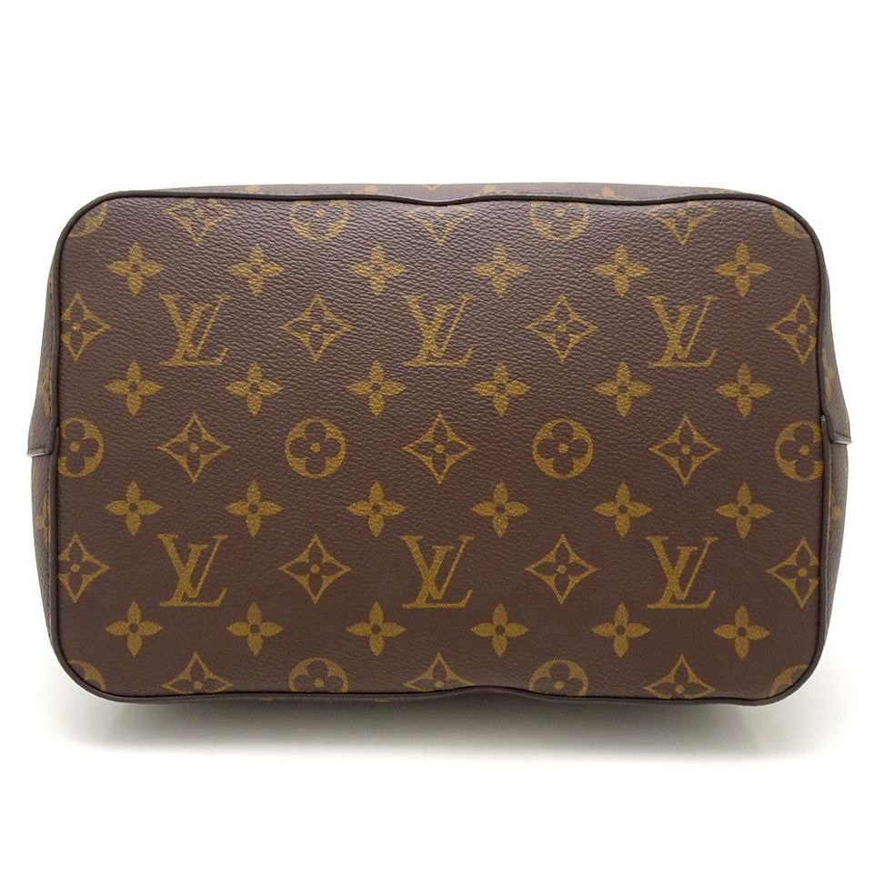 Louis Vuitton Monogram Neonoe Shoulder Bag Brown Noir