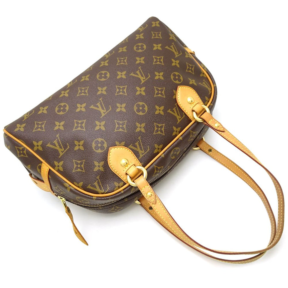 Louis Vuitton Monogram  Montorgueil PM Shoulder Bag Brown