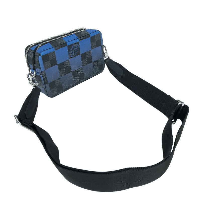 Louis Vuitton Alpha Wearable Wallet Blue
