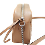Gucci GG Marmont Shoulder Bag Leather Light Brown