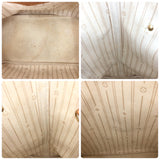 Louis Vuitton Damier Azur Neverfull MM Tote Bag