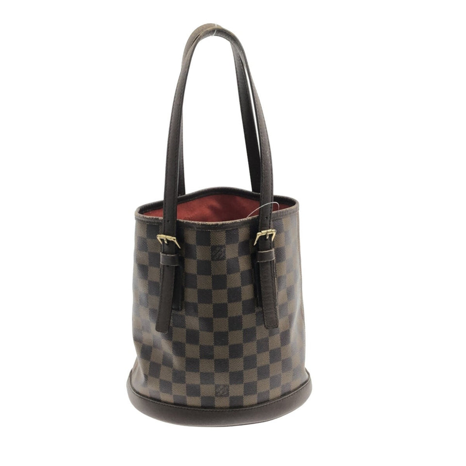 Louis Vuitton Marais Bucket Bag Ebene Damier Canvas