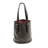 Louis Vuitton Marais Bucket Bag Ebene Damier Canvas