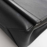Louis Vuitton Leather LockMe Chain Shoulder Bag Noir Black