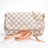 Louis Vuitton Azur Favorite PM 2WAY Shoulder Bag White