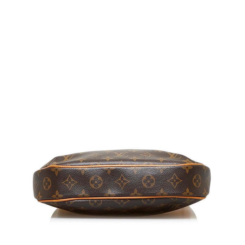 Louis Vuitton Monogram Odeon PM Crossbody Shoulder Bag Brown