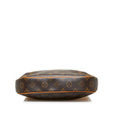 Louis Vuitton Monogram Odeon PM Crossbody Shoulder Bag Brown