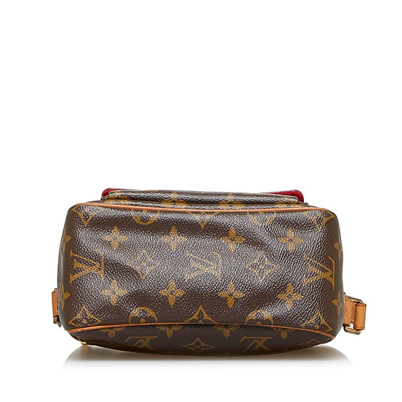 Louis Vuitton Monogram Viva Cite PM Shoulder Bag Brown