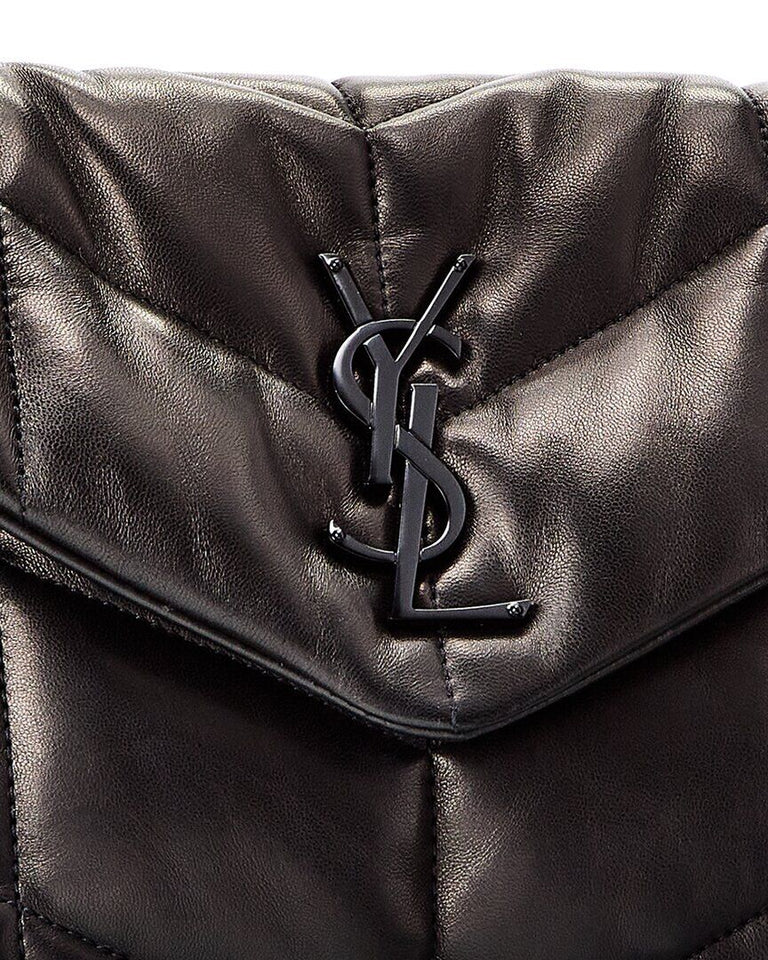 Saint Laurent- Loulou Puffer Small Leather Shoulder Bag Women's