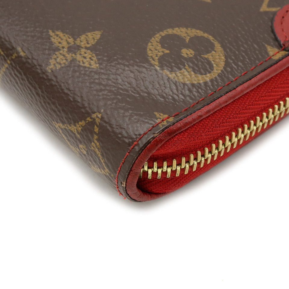 Louis Vuitton Monogram Zippy Wallet Retiro Round Zipper Long Wallet