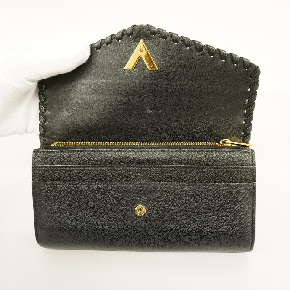 Louis Vuitton Bifold Long Wallet Monogram Pattern Portefeuille Verry Noir