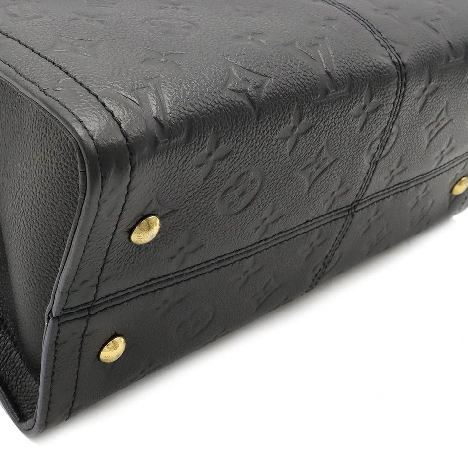 Louis Vuitton Monogram Emplant Three PM Handbag