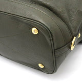 Louis Vuitton Monogram Mahina Stella PM Tote Bag Leather Khaki