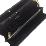 Saint Laurent- Chain Wallet Black