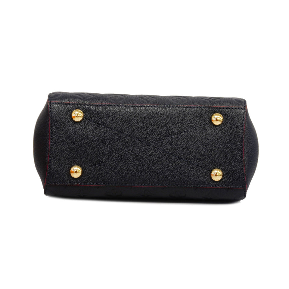 Louis Vuitton Monogram Emplant Montaigne BB Marine Rouge